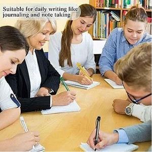 Bolígrafo Promocional de Lujo Personalizado con Banner Retráctil y Rollo de Papel, Bolígrafo de Gel con Punta de Bola Impreso con UV para Uso Escolar y de Oficina - Product Image 6