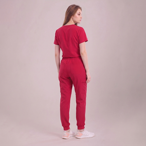 ชุดยูนิฟอร์มแพทย์สำหรับผู้หญิง ชุดยูนิฟอร์มดูแลสุขภาพ ชุดทำงานโรงพยาบาล โลโก้สั่งทำได้ คุณภาพสูง - Product Image 2