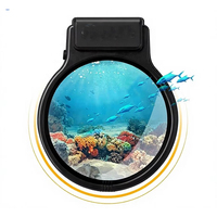 Visualiseur d'aquarium magnétique, loupe 3X pour aquarium, lentille d'observation des coraux pour aquarium d'eau douce et d'eau salée