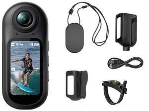 אביזרי מצלמת אקשן ספורטיבית 125 מעלות Vlog Body Pro 4K, מצלמת כיס מיני עם מגנט, ניתנת לענידה - Product Image 1