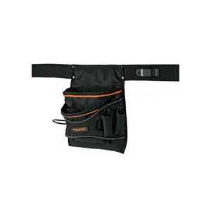 Truper 13-Compartments Polyester Tool Bag for Organization and Storage of Tool Sets - Product Image 1