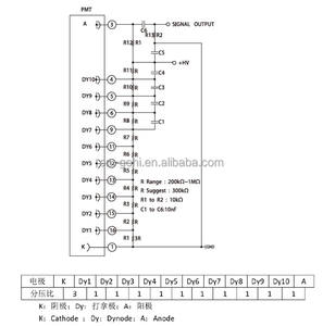 Instrument de mesure photoélectrique <span class=keywords><strong>Pmt</strong></span> Tube photomultiplicateur de comptage de scintillation <span class=keywords><strong>Pmt</strong></span> pour la physique des hautes énergies Technologie Gohi - Product Image 6