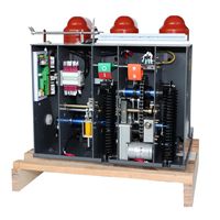 Disjoncteurs sous vide 12kv vcb 3 phases mécanisme intérieur panneau intelligent disjoncteur sous vide prix fixe pour AC haute tension