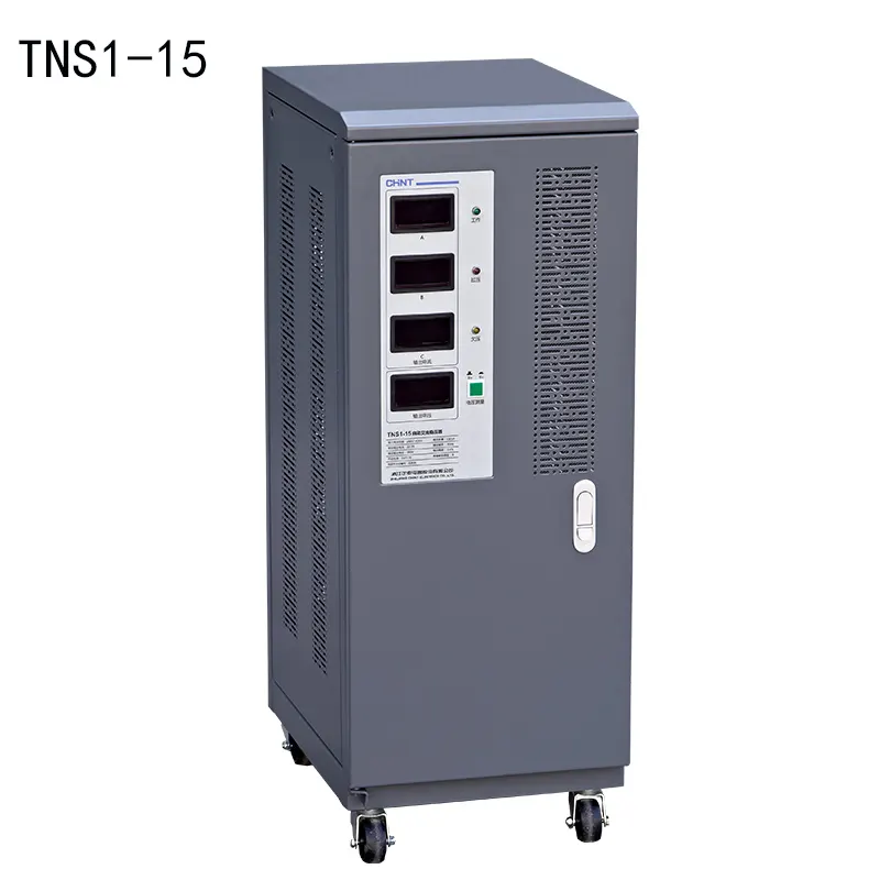 chint TNS1 Three -phase AC automatic voltage regulator 380V 15 20 45KW AC power supply voltage regulator
