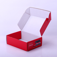Caja de Cartón Corrugado para Envíos de Comercio Electrónico, con Laminado Mate y Diseño Personalizado