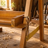 Support à plantes en bois d'acacia à 3 niveaux, étagère de présentation, support à fleurs moderne minimaliste pliable, finition huile de teck pour l'intérieur