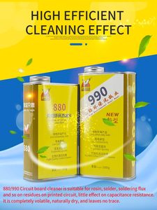 Solution de nettoyage rapide originale, parfum Ocean Breeze, rapport de dilution 0,1 pour la décontamination des circuits imprimés sans plomb - Product Image 2