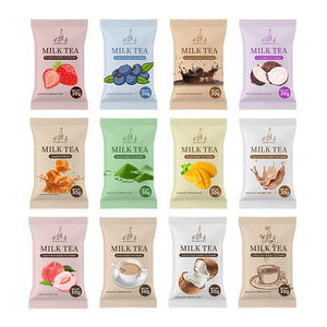 Zonegoing Taro Mango Strawberry Honey Peach <span class=keywords><strong>Chocolate</strong></span> 5 Tasses Kit DIY de Bubble <span class=keywords><strong>Tea</strong></span> au Sucre Roux Instantané <span class=keywords><strong>Boba</strong></span> <span class=keywords><strong>Milk</strong></span> <span class=keywords><strong>Tea</strong></span> Pudding Konjac - Product Image 3