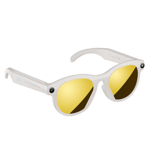 Lunettes intelligentes M88 AI avec assistant vocal, caméra vidéo 2MP, WiFi6, BT, appels mains libres - Product Image 2