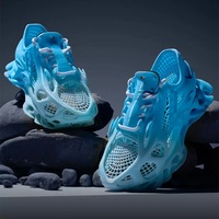 Sandales et claquettes respirantes imprimées en 3D, fabriquées en EVA de haute qualité, pour femmes et hommes.