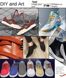 <span class=keywords><strong>Lacci</strong></span> per <span class=keywords><strong>Scarpe</strong></span> in Tessuto di Cotone Elastico Durevoli e Alla Moda, Marca YNBG, Design a Strisce in Tessuto Metallico Composito, <span class=keywords><strong>Lacci</strong></span> Piatti per Sneakers Casual - Product Image 6