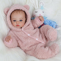 Poupées réalistes en silicone et vinyle YeezWood pour filles, jouets pour bébés, 19 pouces, aspect réaliste