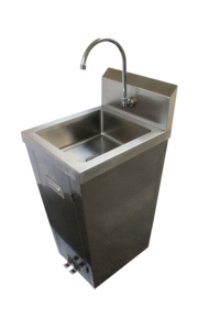 Jincheng <span class=keywords><strong>NSF</strong></span> Một Bát Bằng Thép Không Gỉ Bền Cho Nhà Bếp Van Chân Thương Mại Hàn Toàn Bộ Chịu Lực Nặng Bồn Rửa Tay Bệ - Product Image 6