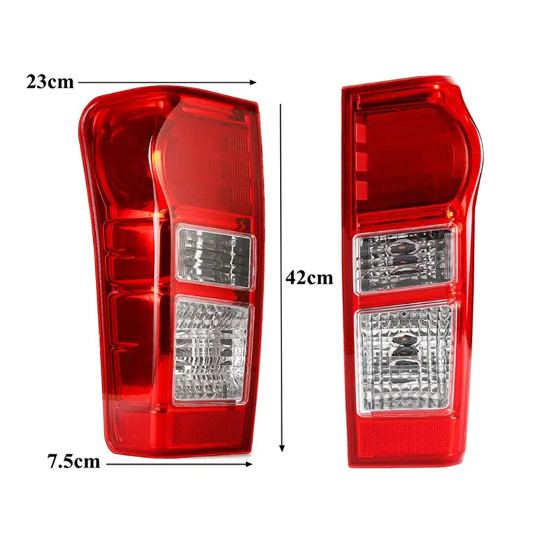 GELING Popular ABS Plastic led Tail Brake Lights rear lamp For ISUZU Rodeo D-Max Dmax 4x2 4x4 2012 2013 2014