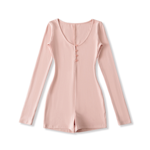 Mono Sexy de Manga Larga con Cuello Redondo Estilo Americano para Mujer - Product Image 6