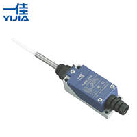 YIJIA YJME-8166 DPST 10A 440V Interrupteur de fin de course vertical momentané en métal, plastique technique et alliage d'argent IP65 à bornes à vis