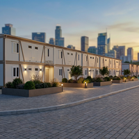 Casas Móviles Pequeñas, Portátiles, Desmontables, de 20 pies y 40 pies, Modulares, Prefabricadas, en Contenedor, Tipo Hotel o Villa
