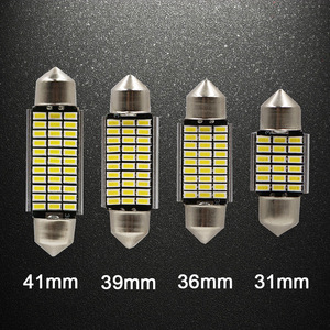 Luz interior para coche, luz de lectura con decodificación de disipación de calor de doble punto, luz de techo, luz LED para matrícula de 31, 36, 39, 41 mm - Product Image 4