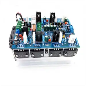Amplificateur audio à trois tubes 500W + 500W carte d'amplificateur arrière à 2.0 canaux