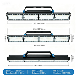 Éclairage linéaire LED anti-éblouissement en aluminium <span class=keywords><strong>Chino</strong></span> pour terrains de badminton intérieurs, IP65, garantie 3 ans, lumière du jour 6000K, dimmable - Product Image 3