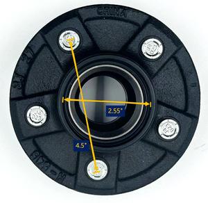Nouveau <span class=keywords><strong>kit</strong></span> moyeu de frein à 5 trous Yituoxing 4,5 pouces pour remorques 3500 lb, essieux 1-1/16 po et 1-3/8 po, pièces de remorque extra durables - Product Image 5