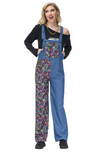 सुपर मैरियो प्रदर्शन कर रहे सुपर मैरिओ ने हेलोलीन मारयो जोड़े कोस्प्ले वाटर इलेक्ट्रीशियन ड्रेस अप कॉस्ट। - Product Image 2