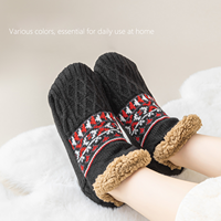 Haute qualité unisexe hiver confortable doux épais polaire moelleux thermique intérieur maison pantoufles chaussettes Logo personnalisé nouveau Design chaussettes antidérapantes