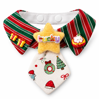 Noeud papillon pour animaux de compagnie avec imprimé de Noël