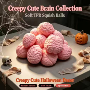 Jouet Squishy Cerveau Géant, Jouets Nouveauté OEM, Balles Anti-Stress en Forme de Cerveau, Jouets Sensoriels Souples pour Enfants, Idéal Halloween - Product Image 5
