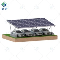 Soportes para Carport Solar de Acero Galvanizado en Caliente Anticorrosión con Garantía de 25 Años para Uso Comercial