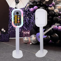 Photomaton instantané léger 2026 pour iPad avec miroir en plastique pour mariage, événement professionnel, location