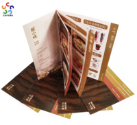 Servicio de Impresión de Libros Personalizados de Fábrica, Encuadernación con Lomo de Cartón, Impresión Offset CMYK de 4/5 Colores, Impresión de Menús, Catálogos, Folletos y Guías