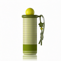 Nouvelle Tasse Isotherme Flottante Mignonne en Acier Inoxydable 316 avec Séparateur à Thé et Paille Intégrée – Gobelet Portable