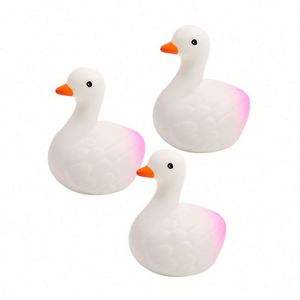 Hot Sale Induction Luminous Plastic Bear Animal Floating <b>Light</b> Squeeze-sounding Water Play <b>Bathing</b> Toy for Children - Product Image 5