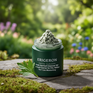 Erigeron Green Heartleaf Cleanser Gel Facial Cleanser for Oily <b>Skin</b> Pore Care Moisturizing - Product Image 3