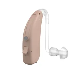 OEM ODM 건강 노인 관리 용품 미니 BTE 귀 보청기 증폭기 청각 장애인 용 충전식 보청기