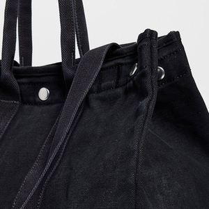 Sac fourre-tout personnalisé pour femme, grand format, en toile de coton durable, imperméable, portable, avec fermeture à pression, sac à main pour l'été, l'hiver, l'automne, broderie - Product Image 2