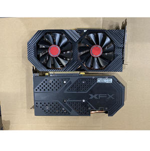 Used Vga Card Graphics Cards Rx580 8g for Pc <b>Gaming</b> - Product Image 4