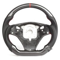 Volant en fibre de carbone LED compatible avec BMW M2 M3 M4 M5 M6 X1 X2 X3 X4 X5 X6 E46 E90 E91 E92 E93 E70 E71 E72 E53 E39 E60 E82 E66