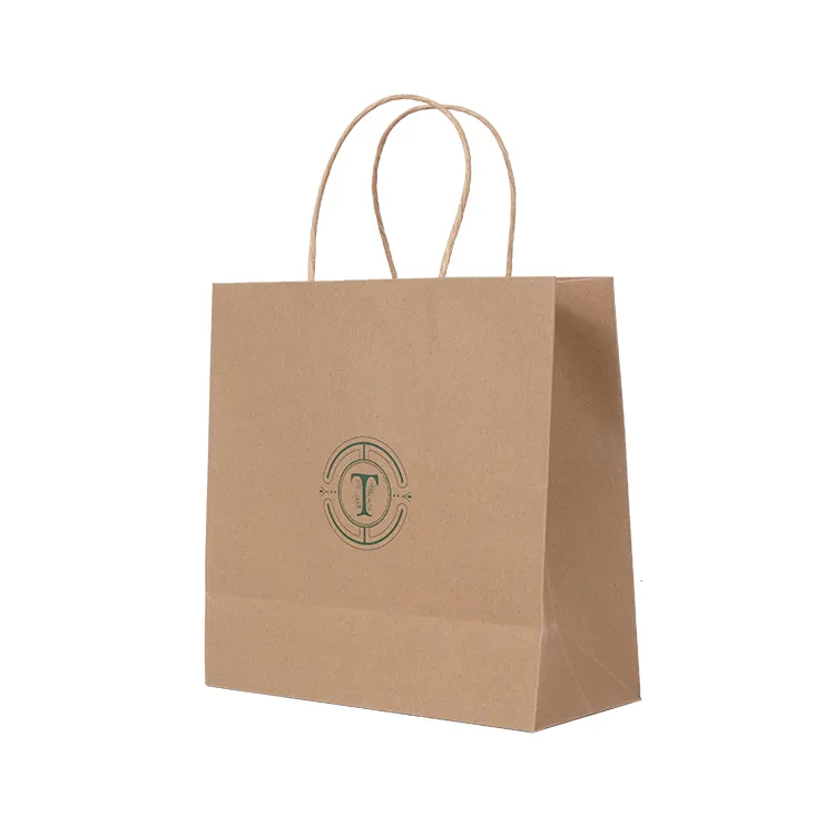 New arrival paper bag personalized customized printed high quality kraft paper bag supplier in china