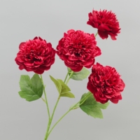 Fleurs artificielles en soie, pivoines, fausses fleurs pour mariage, bouquet de mariée, centre de table, décoration de fête, vente en gros