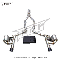 Sistema de Escape Catback de Acero Inoxidable de Alto Rendimiento OEM para Dodge Charger/Challenger RT V8 5.7L 2009-2014, Tubo de Escape y Silenciador