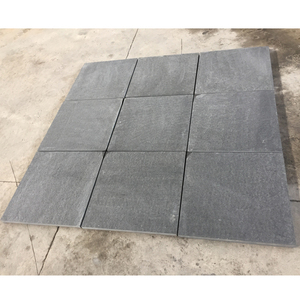 Personnalisé <span class=keywords><strong>Moins</strong></span> <span class=keywords><strong>Cher</strong></span> Flambé Noir Basalte Plancher Pavage Pierre - Product Image 4