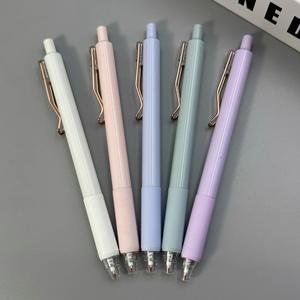 Novel Metal Ballpoint <b>Pen</b> 1.0mm Pastel Colors Soft Touch <b>Retractable</b> Click Promotional <b>Pens</b> for Office School - Product Image 3