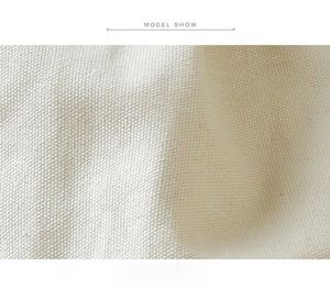 Sac d'école en toile de coton sac fourre-tout d'art à bandoulière sac à bandoulière en toile fourre-tout à fermeture éclair - Product Image 6