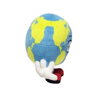 Jouet en peluche éducatif du monde Terre, globe terrestre en peluche, personnage cadeau pour les étudiants, poupée en peluche en tissu par Maker Toy
