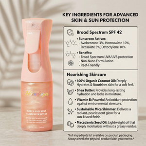 <span class=keywords><strong>Spray</strong></span> <span class=keywords><strong>Solare</strong></span> per il Corpo a Marchio Privato con Olio di Cocco e Burro di Karité, Protezione UV a Lunga Durata contro Raggi UVA e UVB - Product Image 4