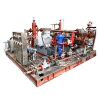 Compresseur CNG haute pression Type D 250 bars, nouvelle machine à pression, Piston à gaz naturel, avec moteur électrique