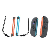 Manette de jeu sans fil BT en ABS+PC avec lumière RGB et double vibration pour 2 contrôleurs Joy-Con (L)/(R)
