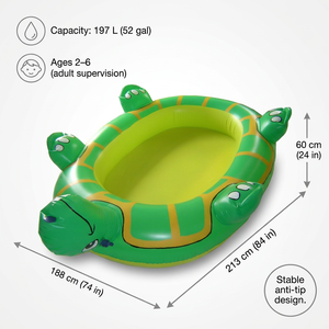 Piscina Infantil Gigante Integrada con Rociador de Agua, Clásica y Popular, Instalaciones de Recreación Acuática para Niños, Piscina para Bebés - Product Image 2